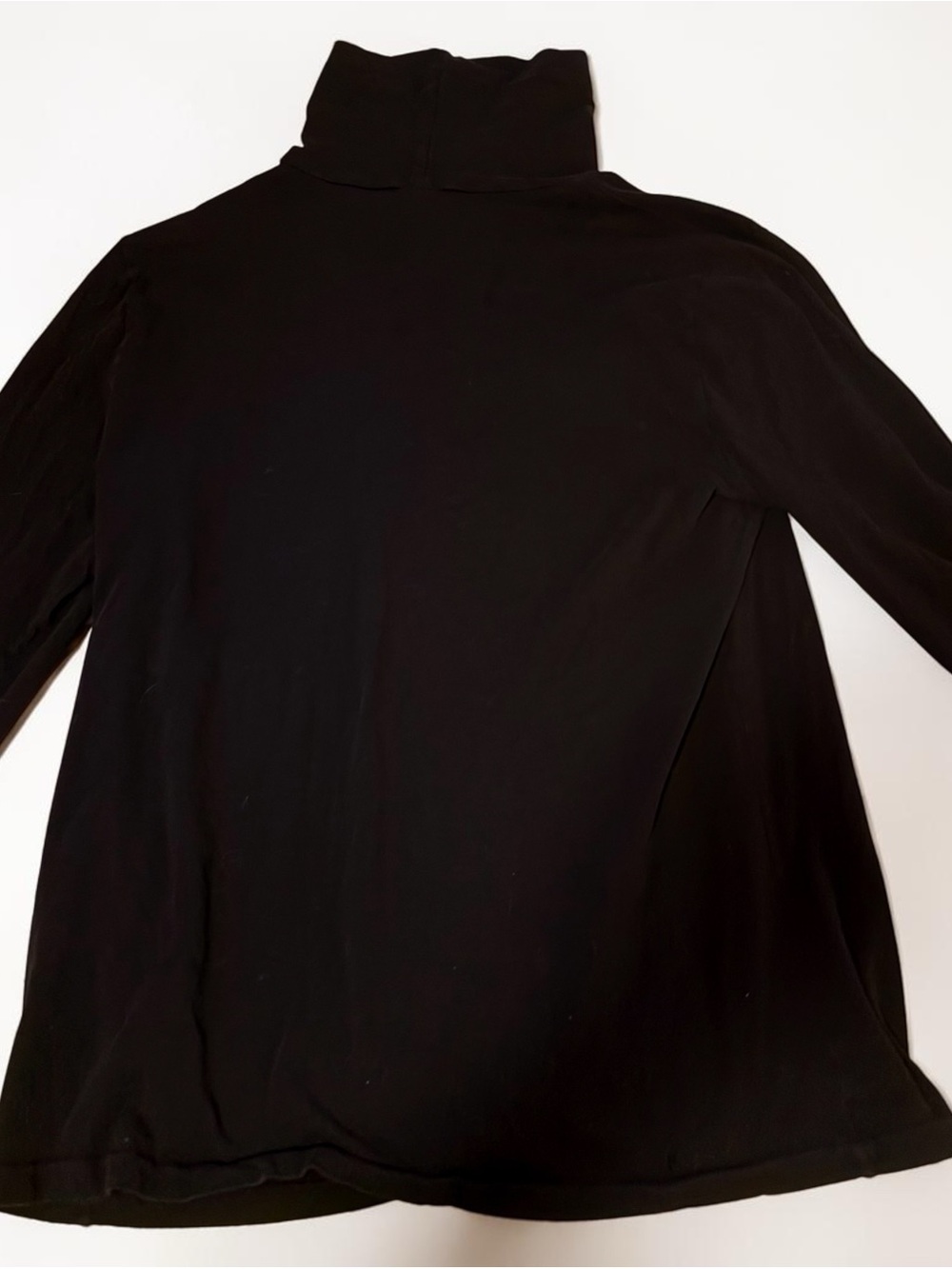 Classic Black Turtleneck Top